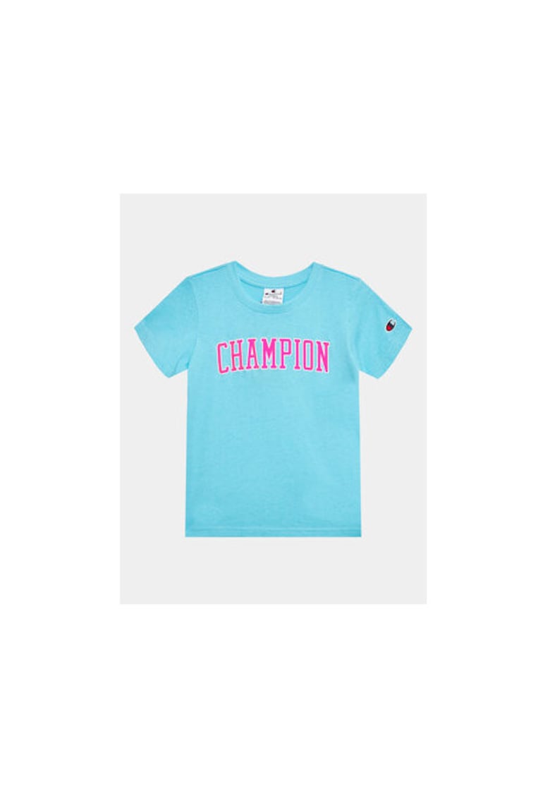 Tricou fete - 302219643 - Bumbac/Poliester - 134 CM - Albastru