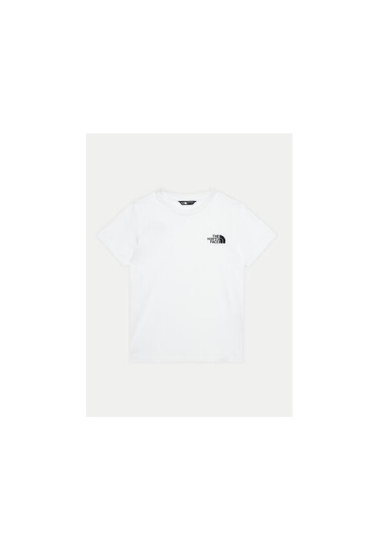Tricou baieti - 304176432 - Bumbac/Poliester - 134 CM - Alb