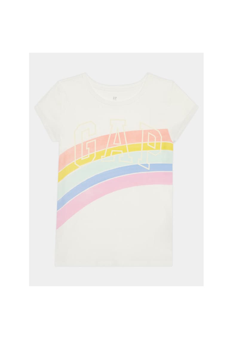 Tricou fete - 304145193 - Bumbac - Bej - Bej