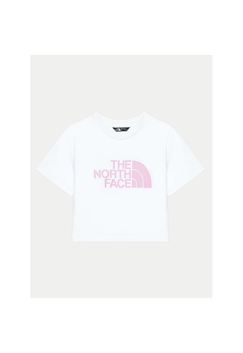 Tricou fete - 304917028 - Bumbac/Poliester - 134 CM - Alb