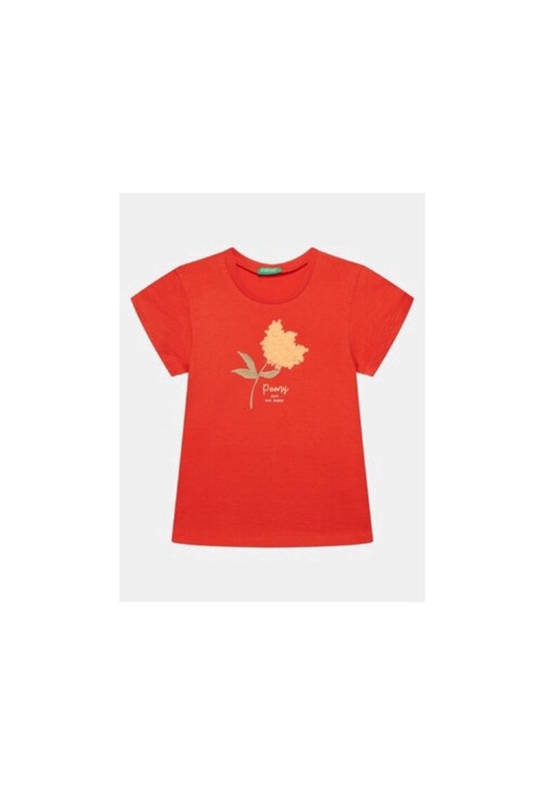 Tricou fete - 303816476 - Bumbac - Negru - Negru