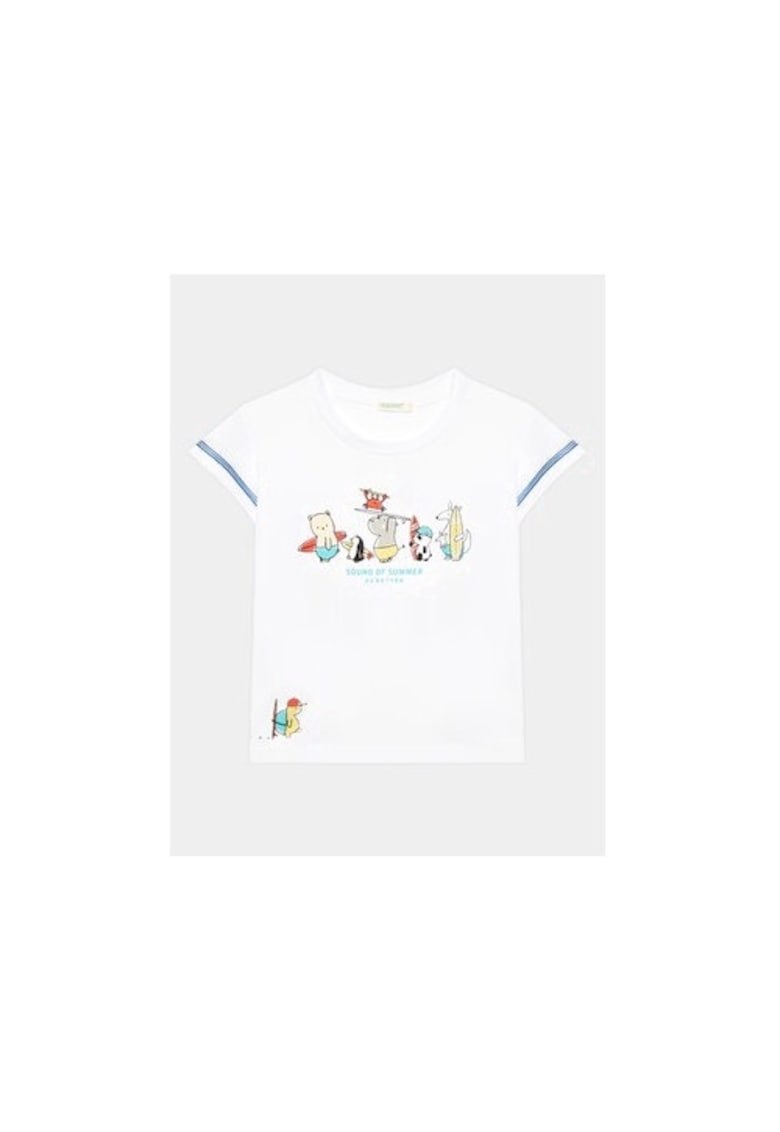 Tricou copii - 302102051 - Bumbac - Alb
