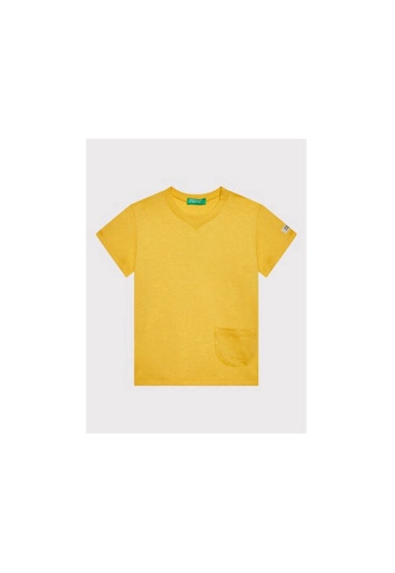 Tricou baieti - 300234839 - Bumbac organic - Galben - Galben