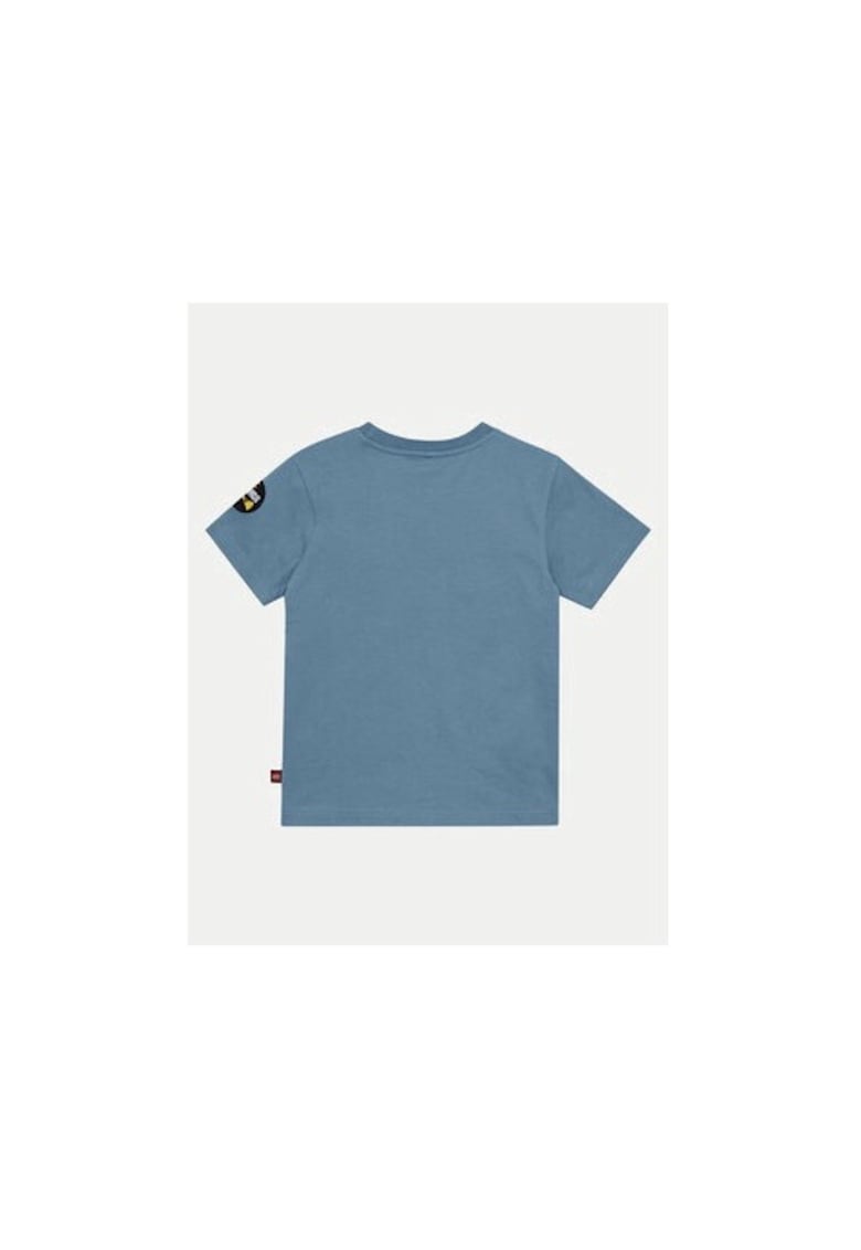 Tricou baieti - 304705571 - Bumbac organic - Albastru - Albastru