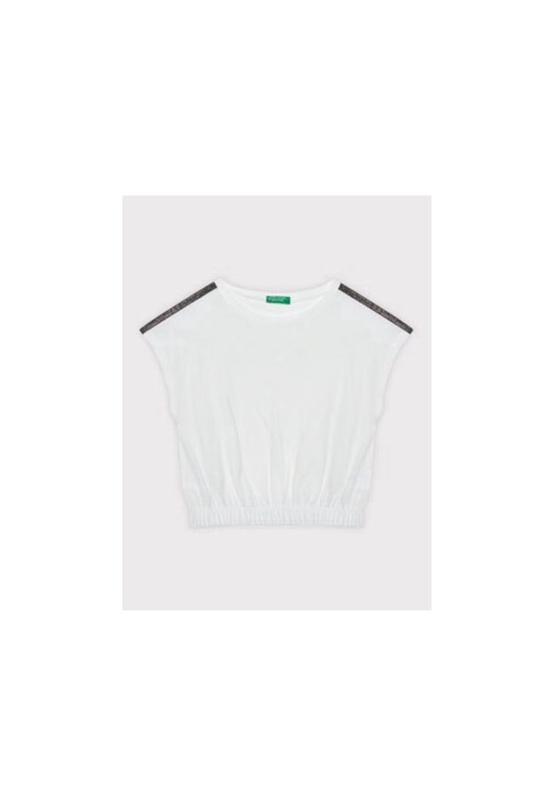 Tricou fete - 300204689 - Bumbac organic - Alb - Alb
