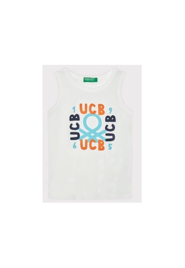 Tricou baieti - 300151143 - Bumbac organic - Alb - Alb