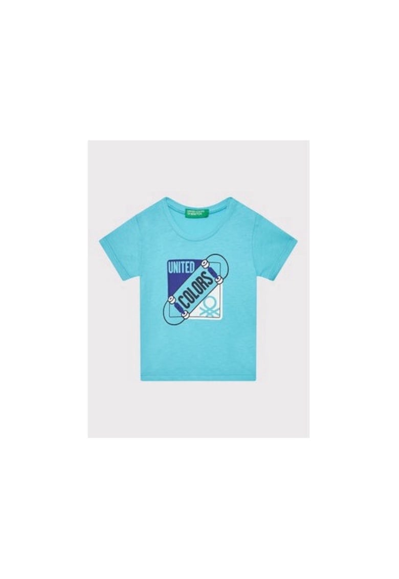 Tricou baieti - 300150863 - Bumbac organic - Albastru - Albastru