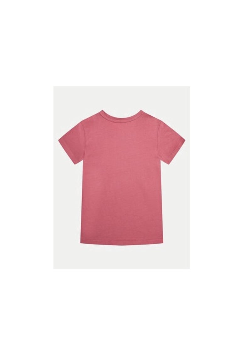 Tricou fete - 303943486 - Bumbac - Roz - Roz