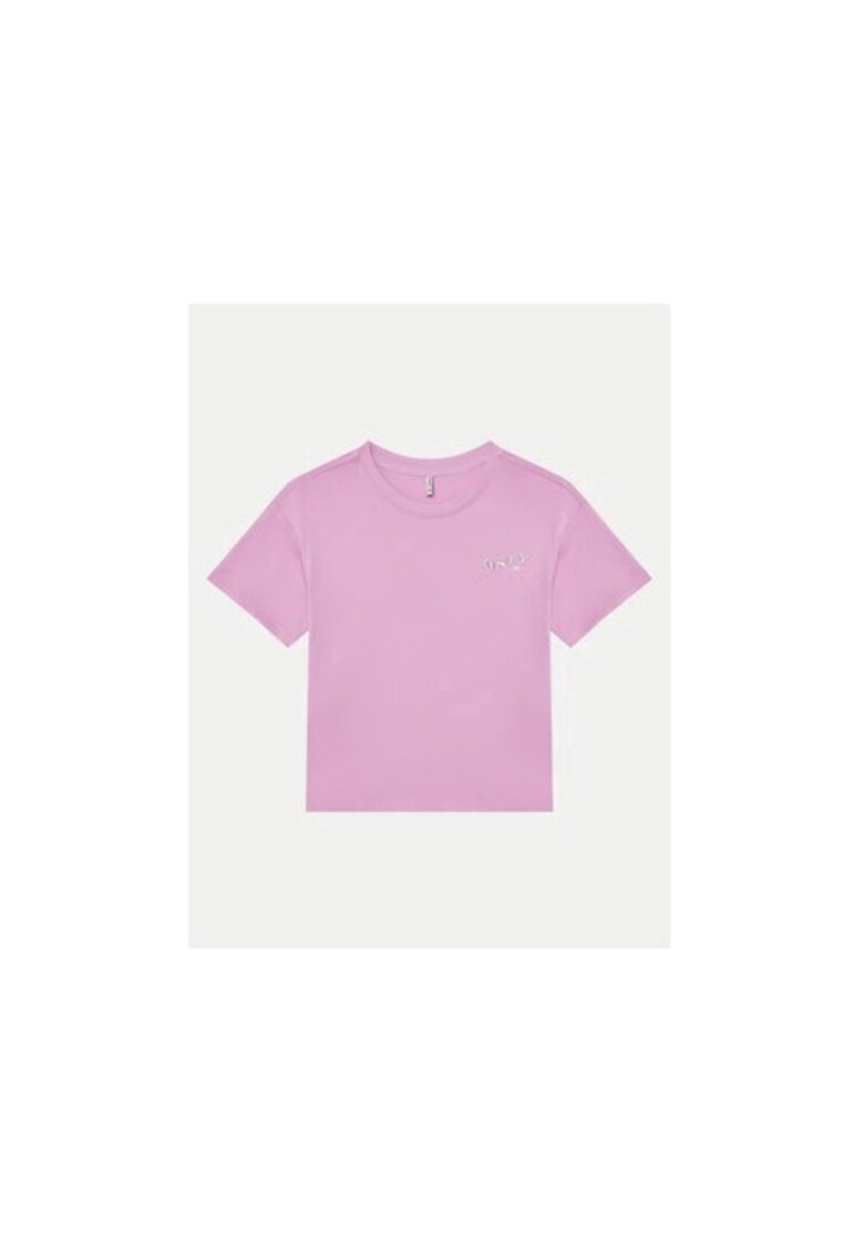 Tricou fete - 304704826 - Bumbac organic - Violet - Violet
