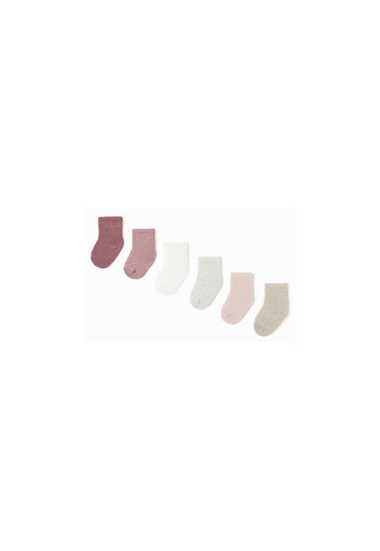 Set 6 perechi de sosete baieti - 304315442 - Bumbac/Poliamida - Multicolor Set 6 perechi de sosete baieti - 304315442 - Bumbac/Poliamida - Multicolor