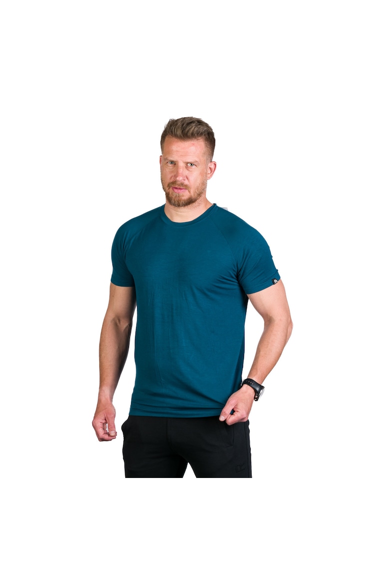 Tricou de trekking si camping pentru barbati Tyrell - Albastru