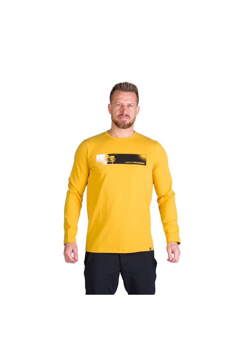 Tricou bumbac barbati Rush - Galben