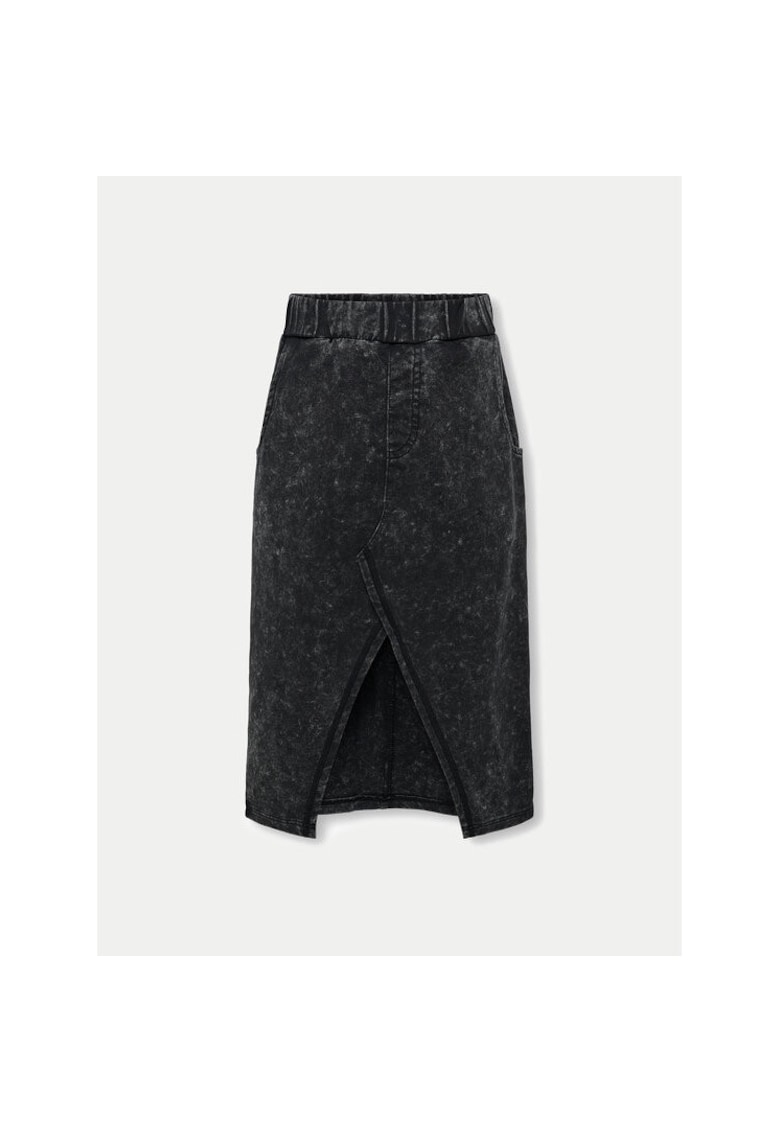 Fusta fete - 304436215 - Bumbac/Poliester - Negru - Negru