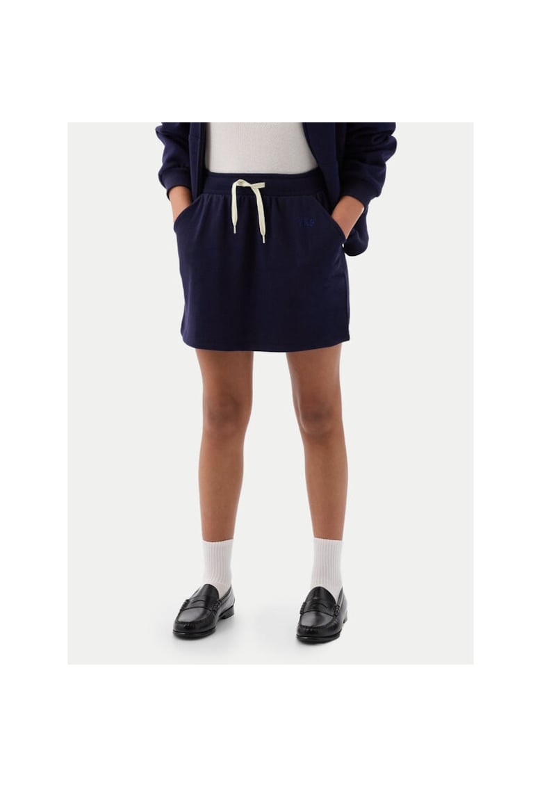 Fusta fete - 304164316 - Bumbac - Albastru - Albastru