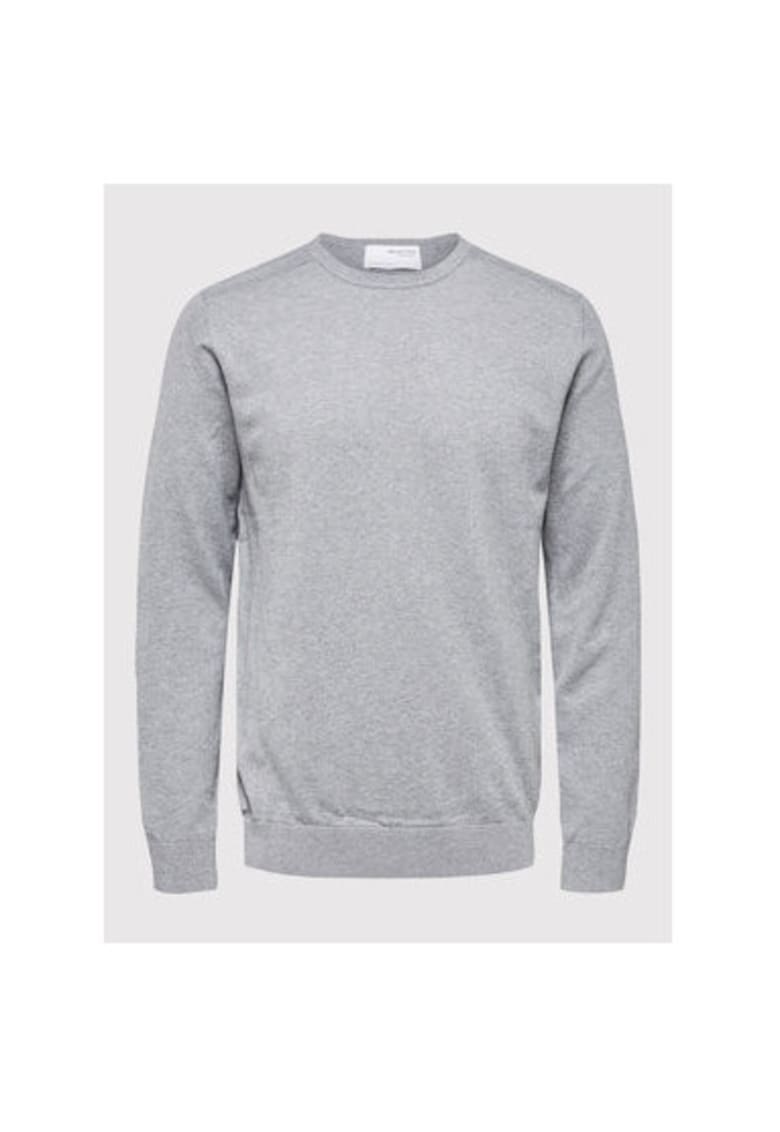 Pulover barbati - 301672456 - Bumbac organic - Gri - Gri