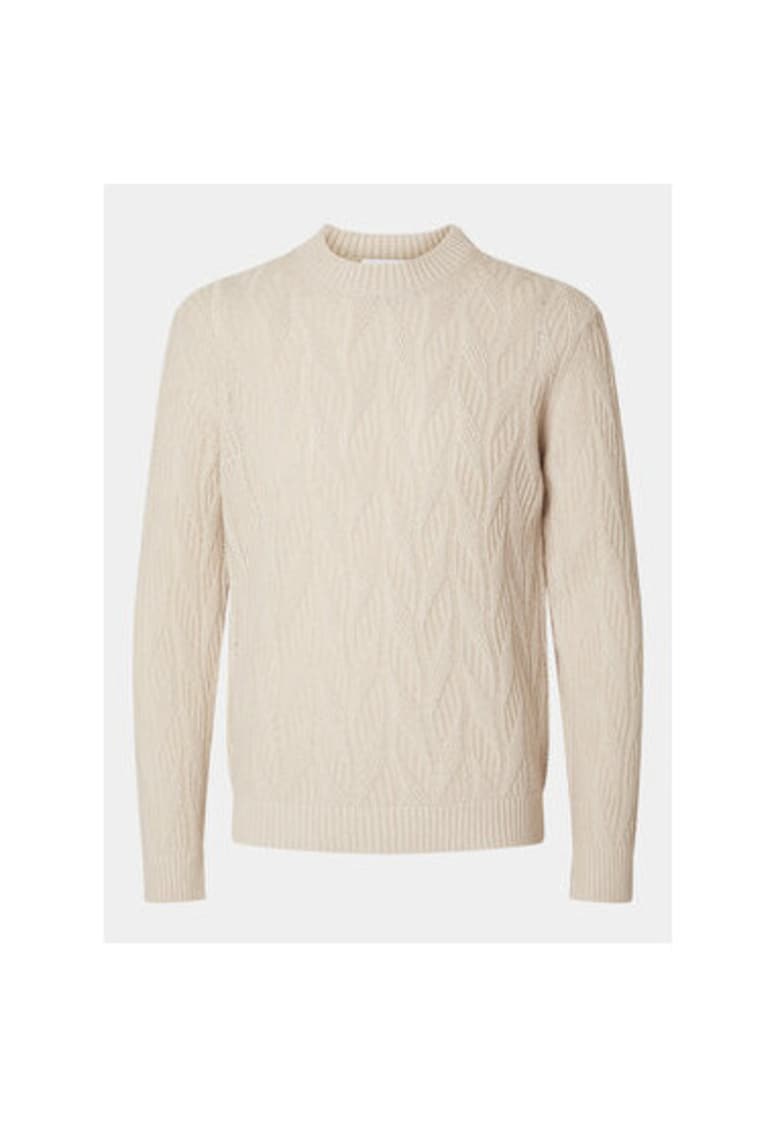 Pulover barbati -  304685026 - Lana/Nylon - Bej