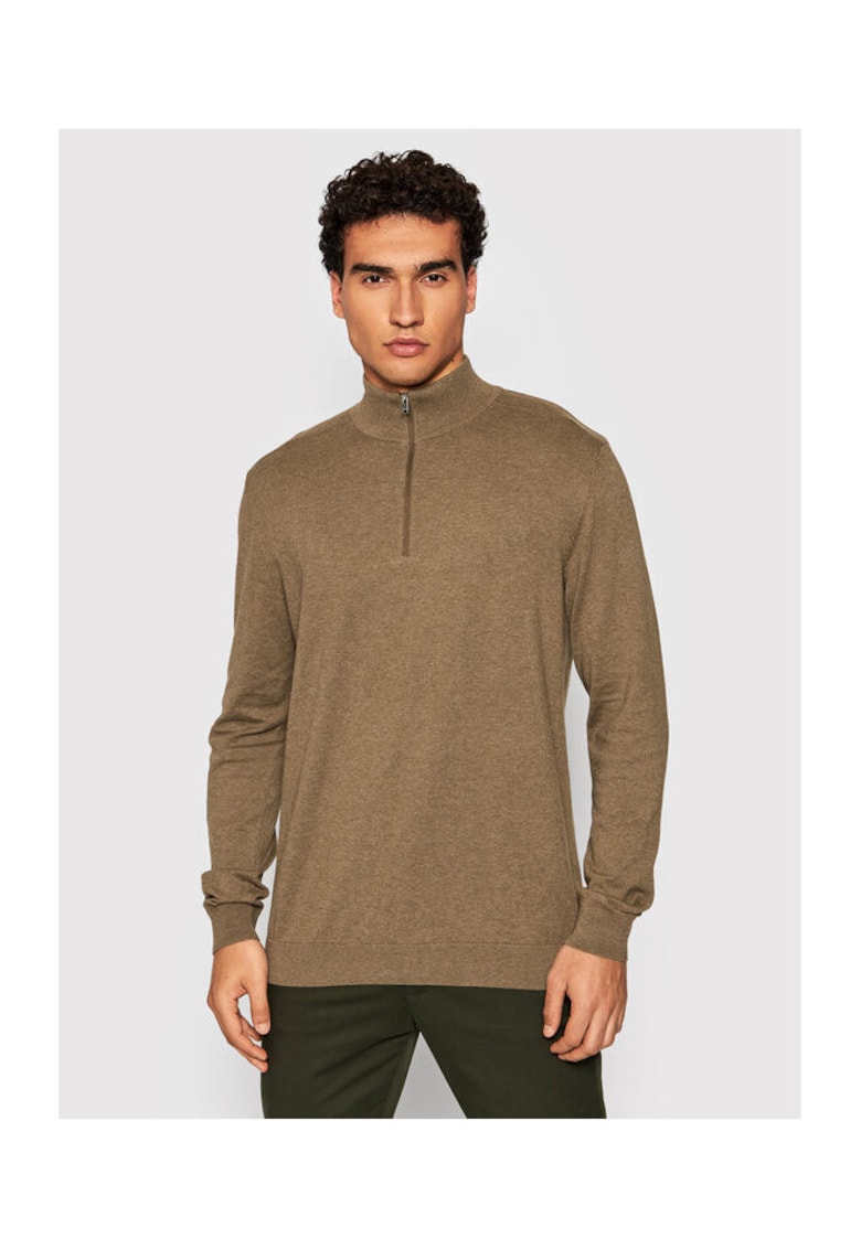 Pulover barbati - 209537260 - Bumbac - 2XL INTL - Maro