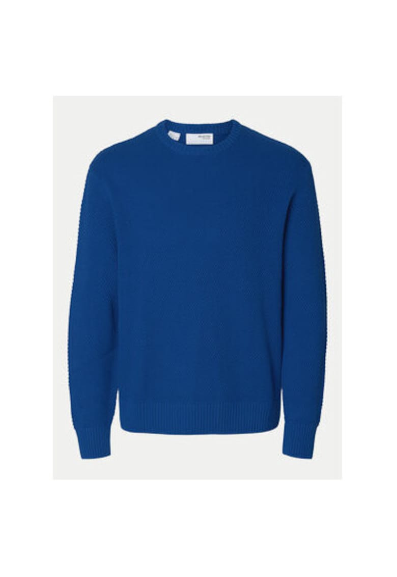 Pulover barbati -  304509865 - Bumbac organic - Albastru