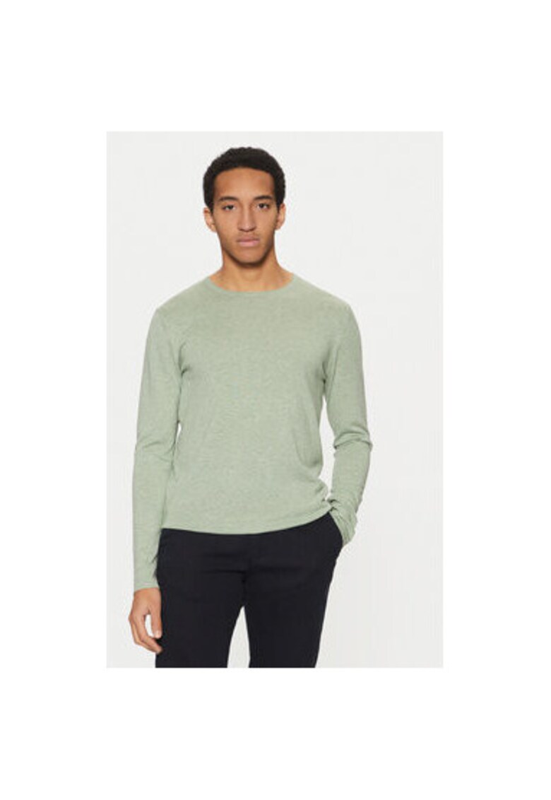 Pulover barbati - 304704536 - Tencel/Bumbac organic - Verde - Verde