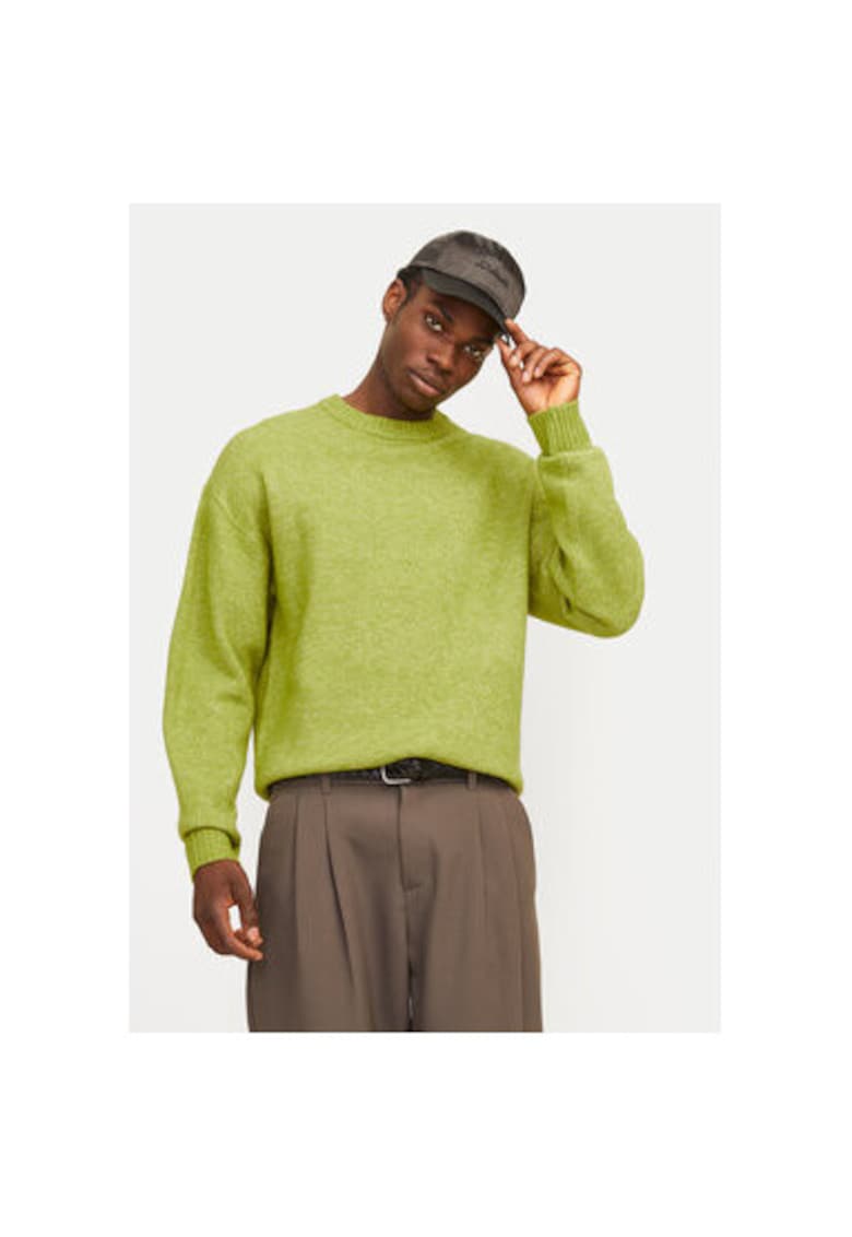 Pulover barbati - 304367199 - Poliester reciclat/Acril - Verde Pulover barbati - 304367199 - Poliester reciclat/Acril - Verde