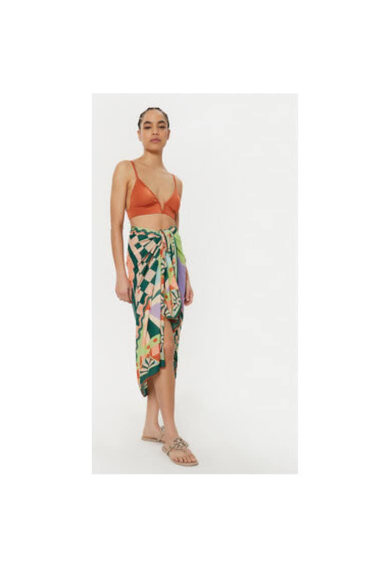 Pareo dama - 305166791 - Viscoza - One Size INTL - Verde