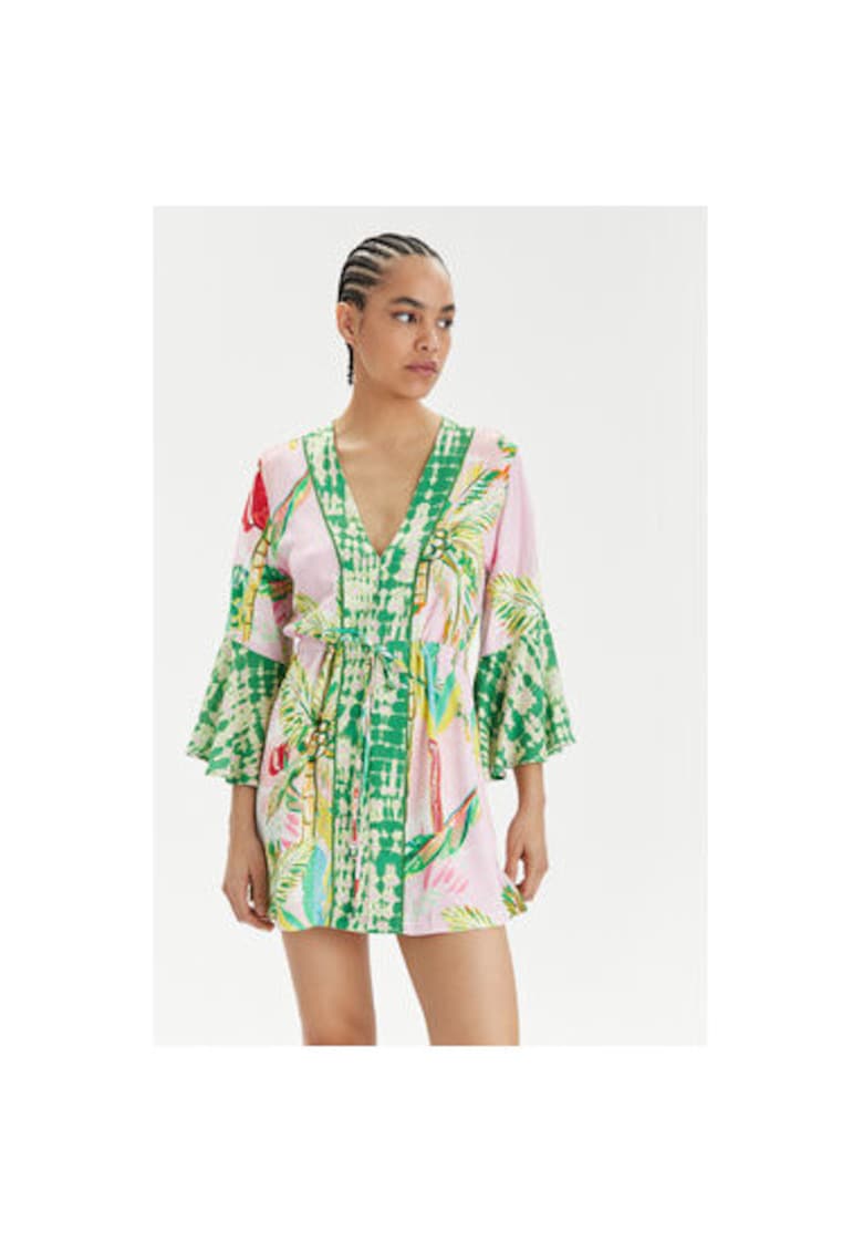 Kimono dama - 304019647 - Viscoza - Multicolor Kimono dama - 304019647 - Viscoza - Multicolor