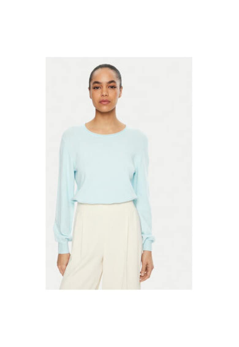 Pulover dama - 305136886 - Viscoza/Poliester - Albastru - Albastru