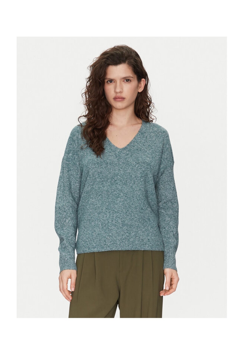 Pulover dama - 304495281 - Poliester reciclat/Poliester - Verde - Verde
