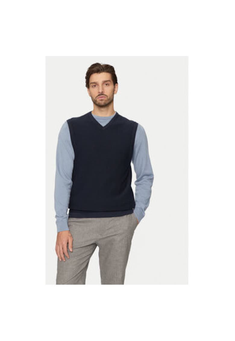 Pulover barbati -  304369889 - Bumbac - Albastru