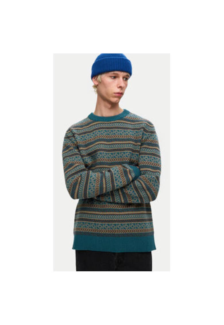 Pulover barbati - 304509933 - Lana/Nylon - M INTL - Albastru