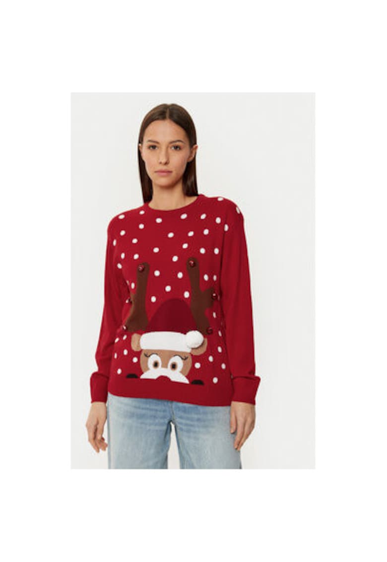 Pulover dama - 305200662 - Acril - Negru Pulover dama - 305200662 - Acril - Negru