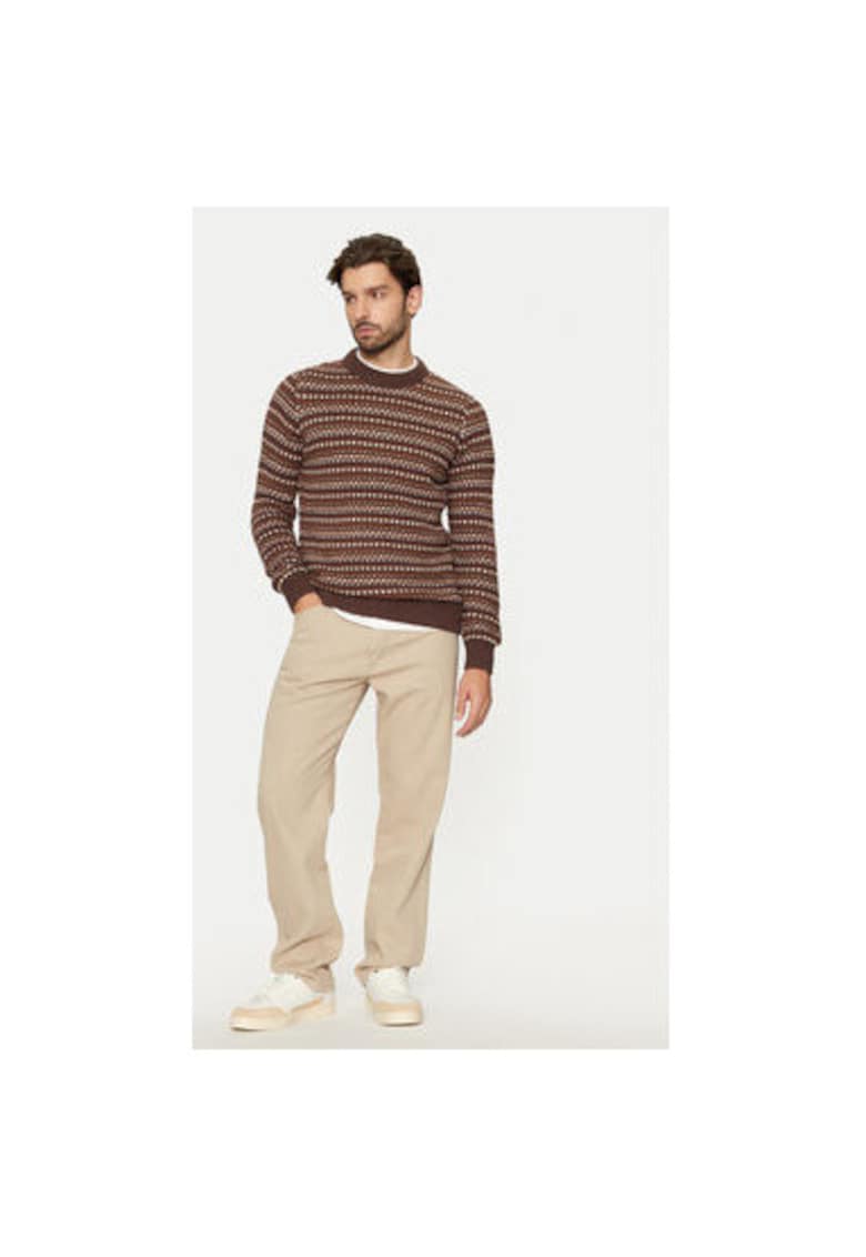 Pulover barbati -  304493386 - Bumbac/Acril - Maro