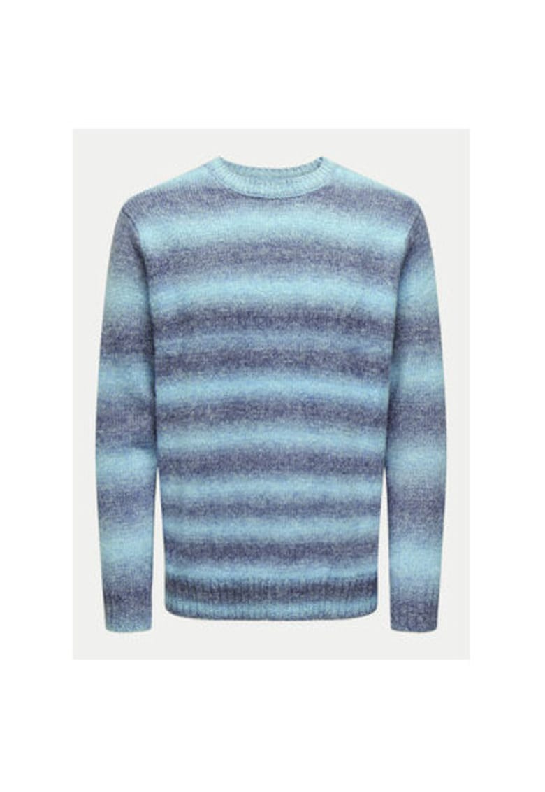 Pulover barbati -  304493379 - Acril/Poliester - Albastru