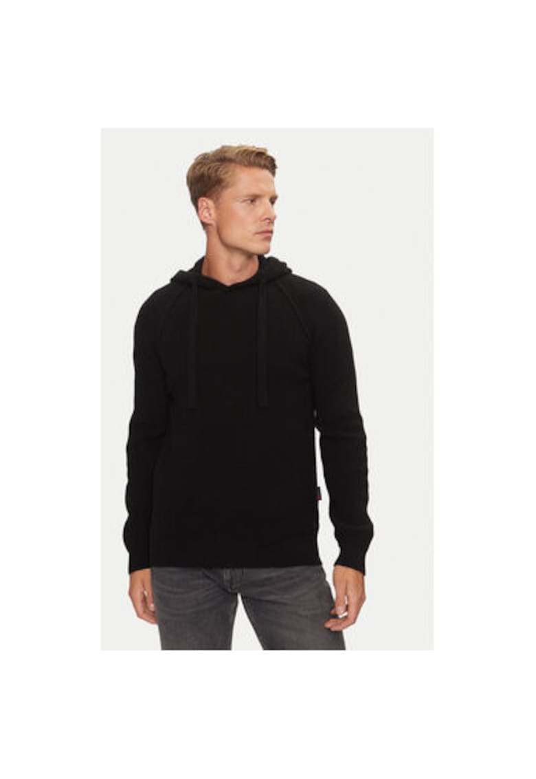 Pulover barbati - 304400063 - Lana/Viscoza - Negru