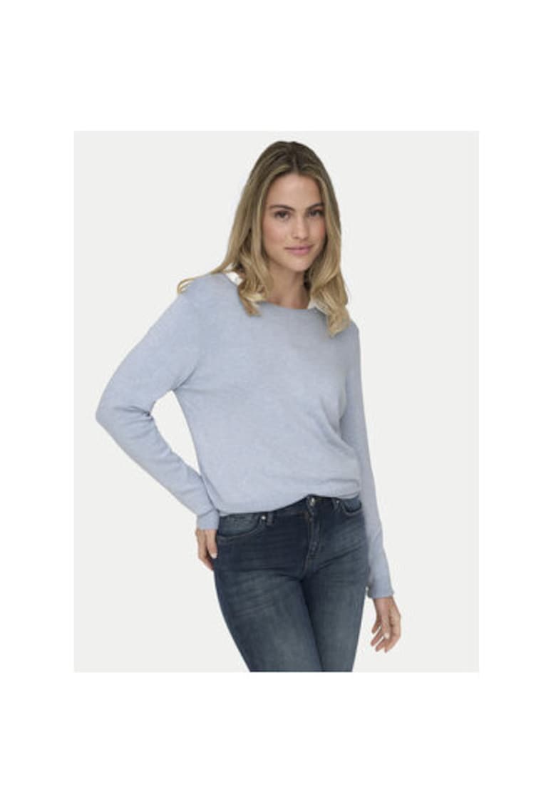 Pulover dama - 304784217 - Viscoza - Albastru - Albastru