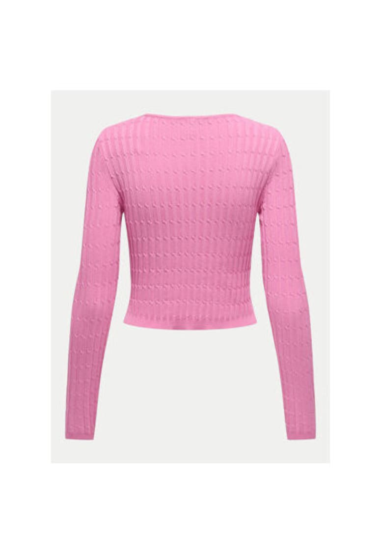 Pulover dama -  304784873 - Viscoza/Poliamida - Roz