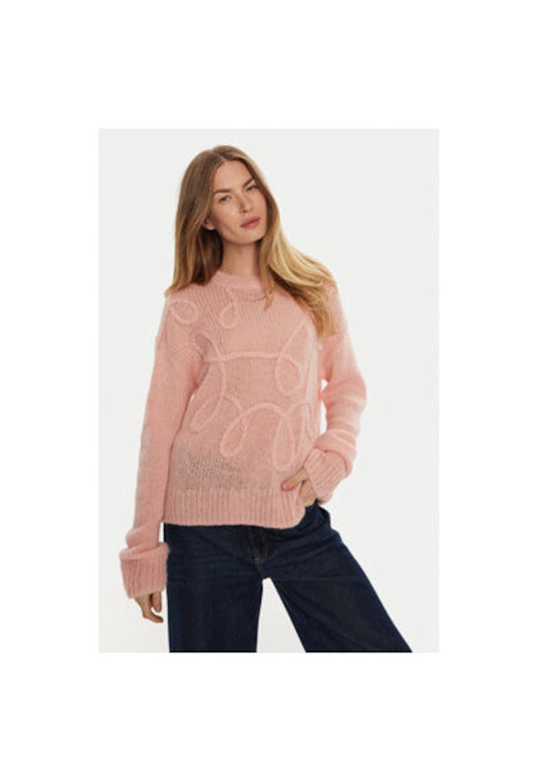 Pulover dama - 304135460 - Poliamida/Lana/Lana Alpaca - Roz Pulover dama - 304135460 - Poliamida/Lana/Lana Alpaca - Roz