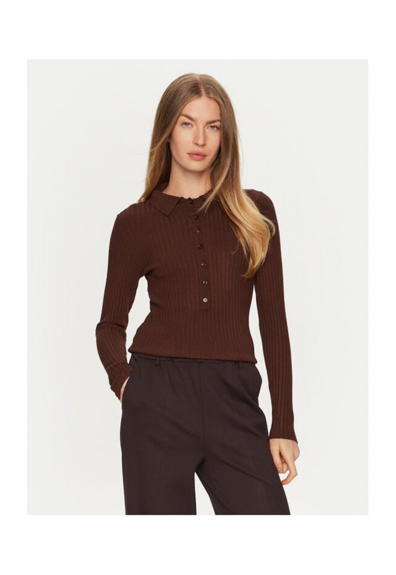Pulover dama - 304905049 - Viscoza/Poliester - One Size INTL - Maro