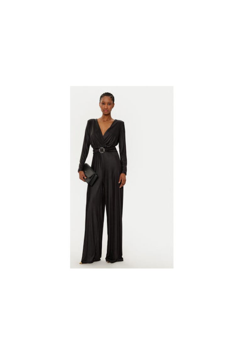 Salopeta dama - 304449314 - Poliester - Negru - Negru