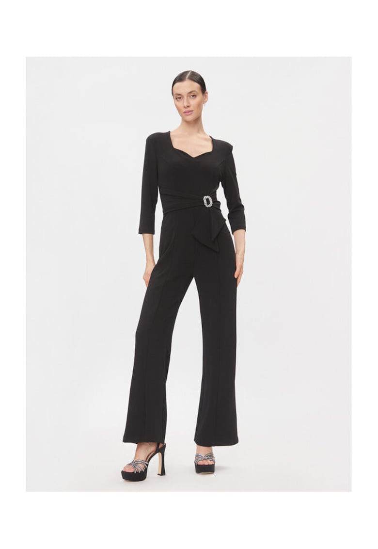 Salopeta dama - 303885731 - Poliester - Negru - Negru