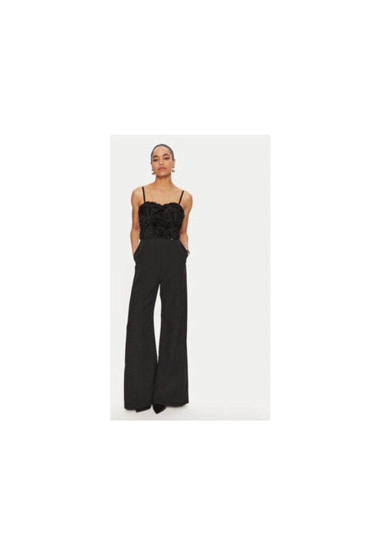 Salopeta dama - 304891083 - Poliester - Negru - Negru