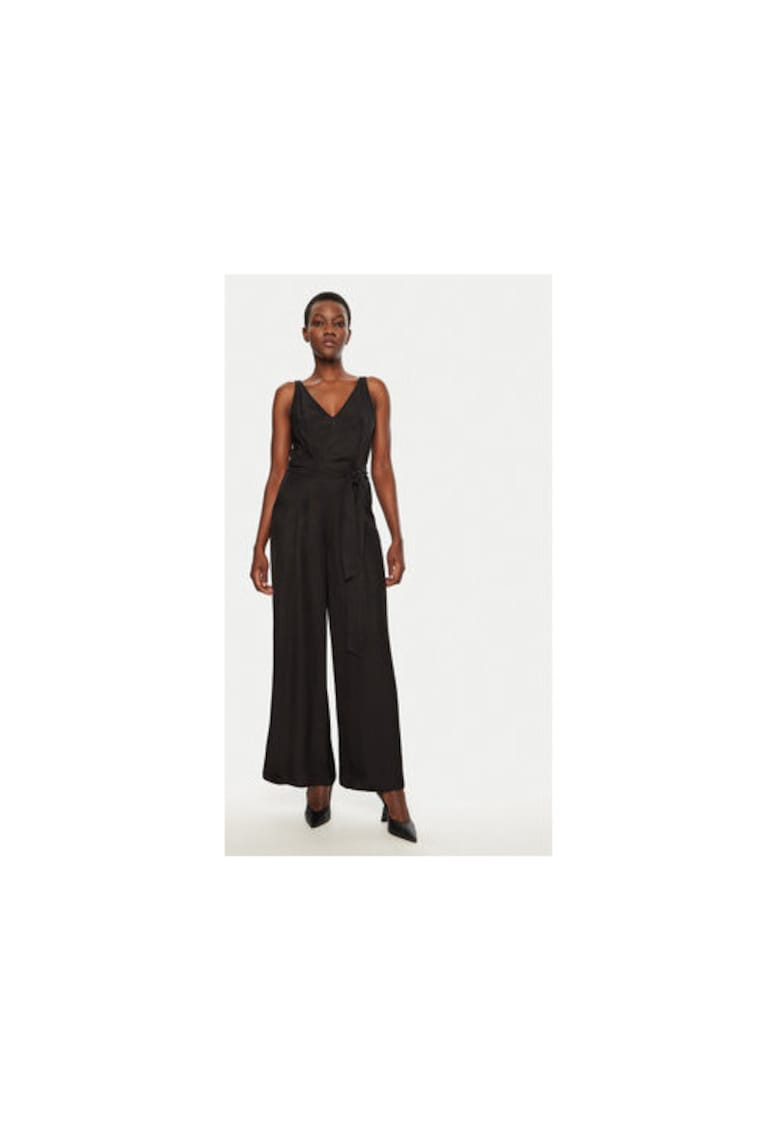 Salopeta dama - 305031600 - Acetat - Negru - Negru