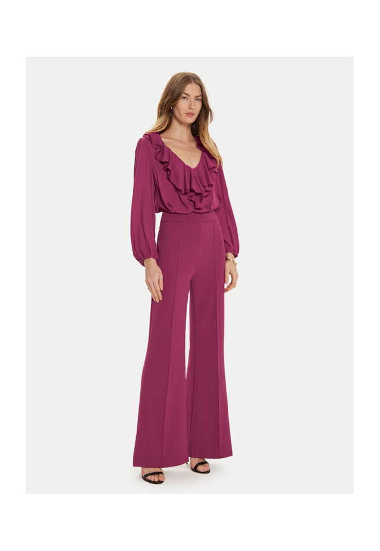 Salopeta dama - 304956140 - Poliester - Rosu - Rosu