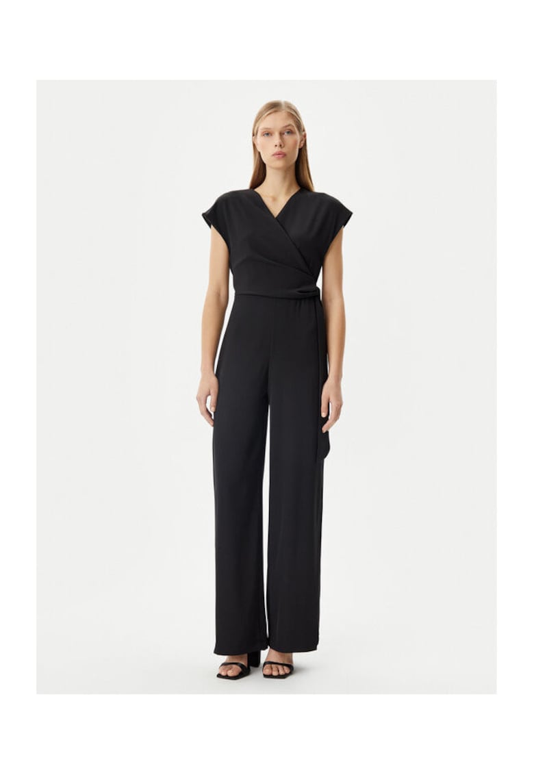 Salopeta dama - 305318251 - Poliester - Negru - Negru