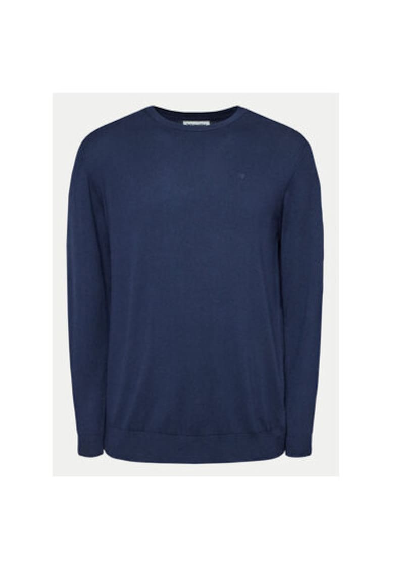 Pulover barbati - 304986666 - Bumbac - Albastru - Albastru