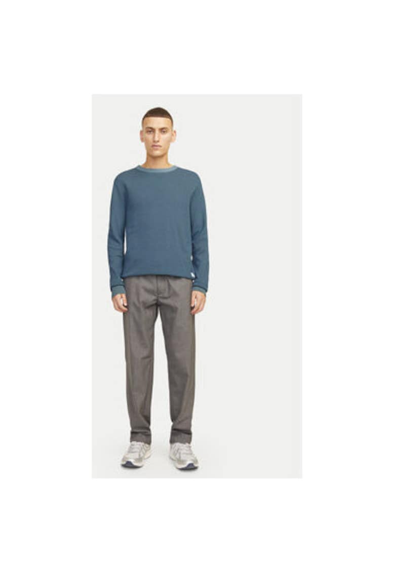 Pulover barbati - 304514227 - Bumbac organic/Bumbac - Albastru