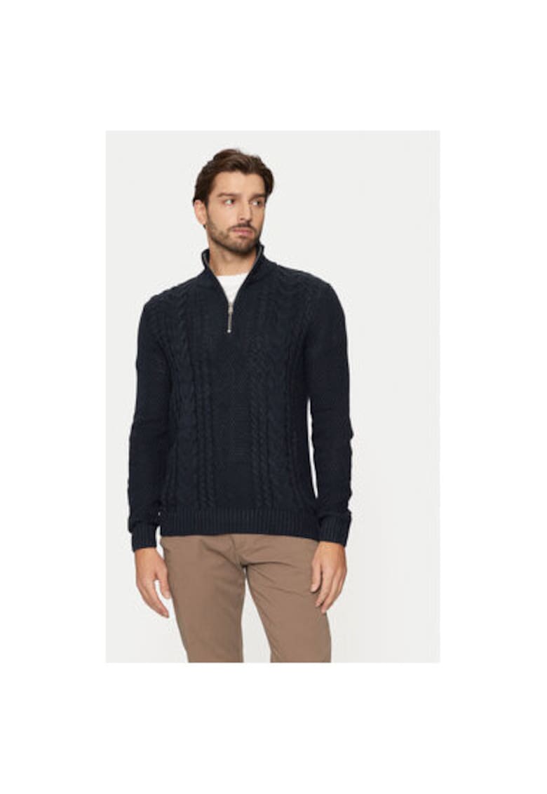 Pulover barbati - 304372896 - Acril - Albastru Pulover barbati - 304372896 - Acril - Albastru