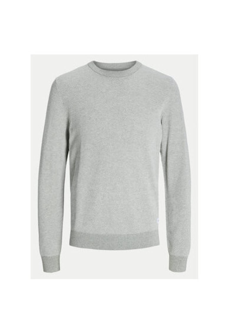 Pulover barbati - 304514234 - Bumbac organic/Bumbac - Gri