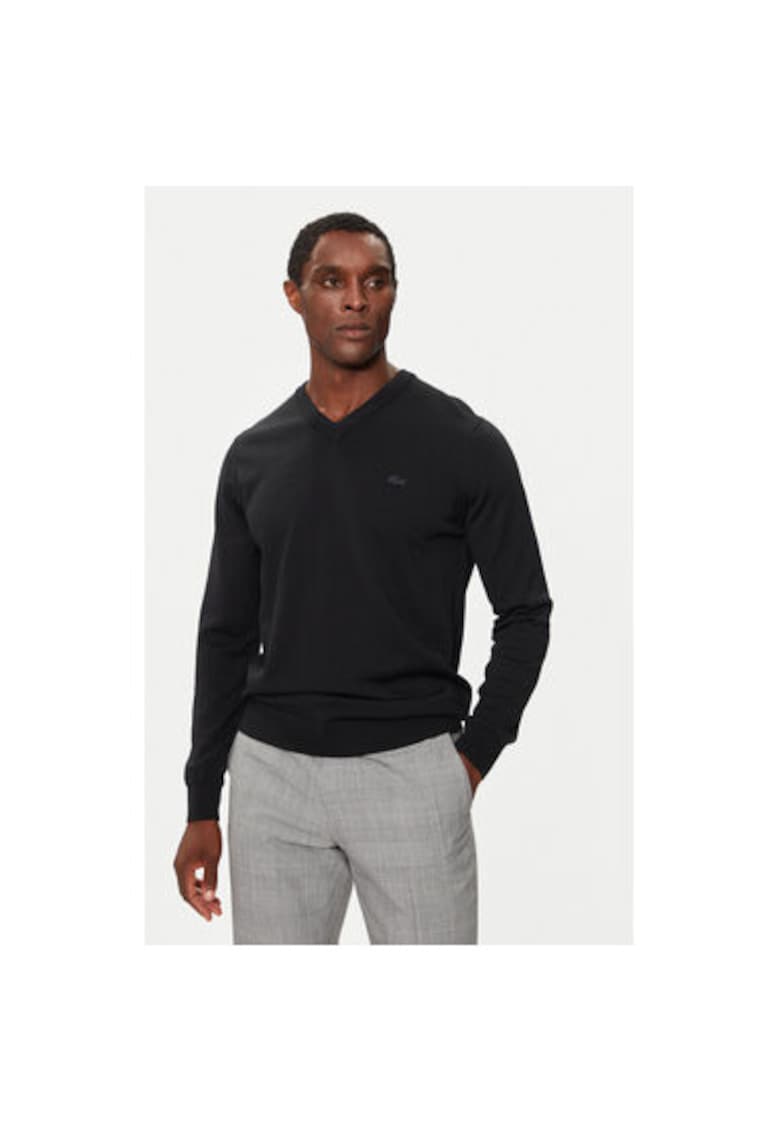 Pulover barbati -  304584909 - Lana merinos - XS INTL - Negru