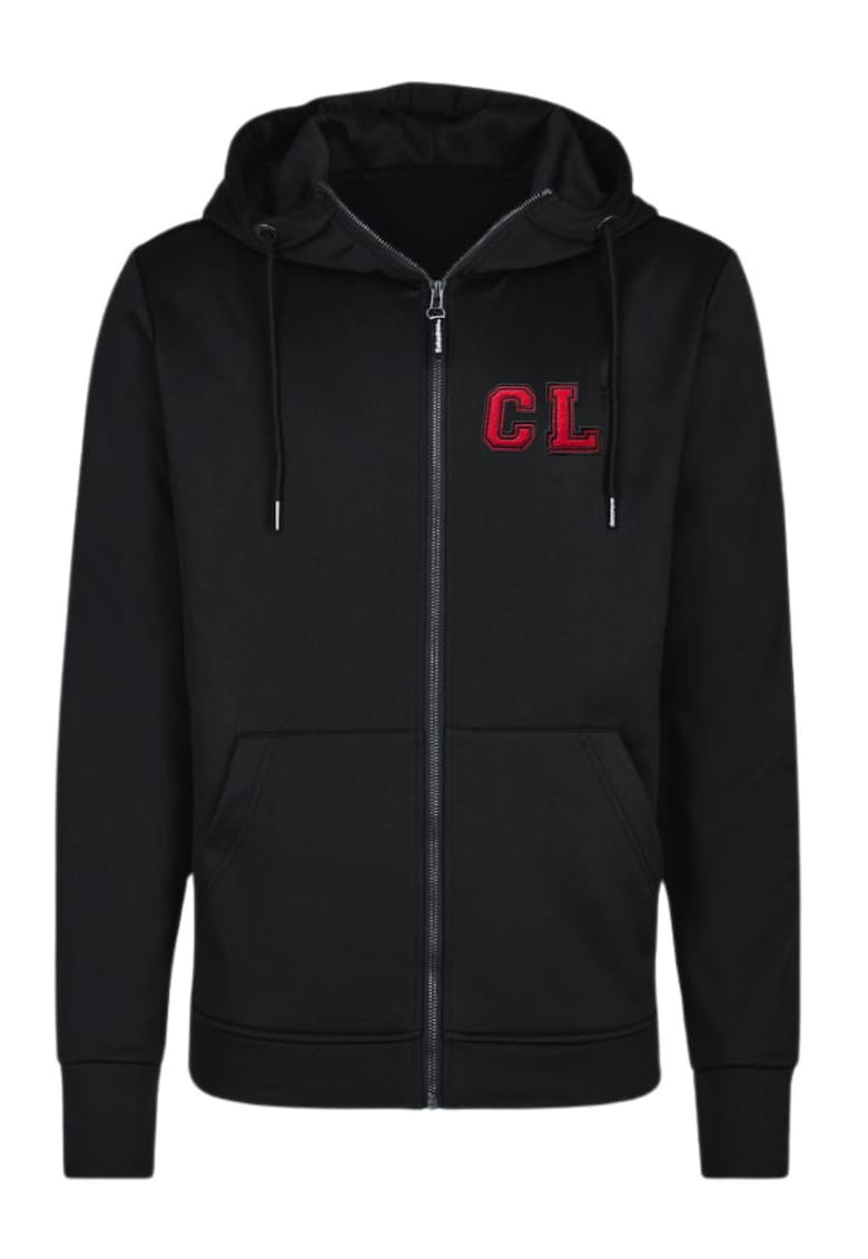 Hanorac CXL - negru - bumbac/poliester - cu fermoar - gluga integrata Hanorac CXL - negru - bumbac/poliester - cu fermoar - gluga integrata